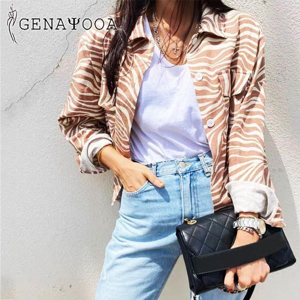 genayooa streetwear women blouse autumn casual long sleeve zebra pattern womens and blouses korean fashion style shirt 210417, White
genayooa streetwear women blouse autumn casual long sleeve zebra pattern womens and blouses korean fashion style shirt 210417, White
