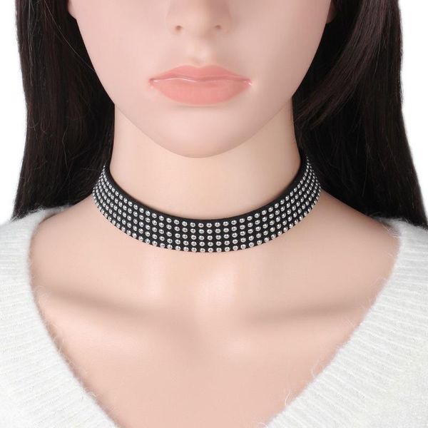 chains creative personality gothic necklace for women simple punk rivet choker fashion vintage jewelry wholesale, Silver
chains creative personality gothic necklace for women simple punk rivet choker fashion vintage jewelry wholesale, Silver
