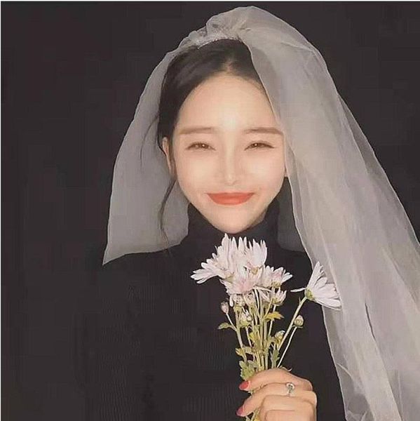bridal veils alilove in stock fashion white short tulle two layer wedding veil with comb handmade party accessories, Black
bridal veils alilove in stock fashion white short tulle two layer wedding veil with comb handmade party accessories, Black