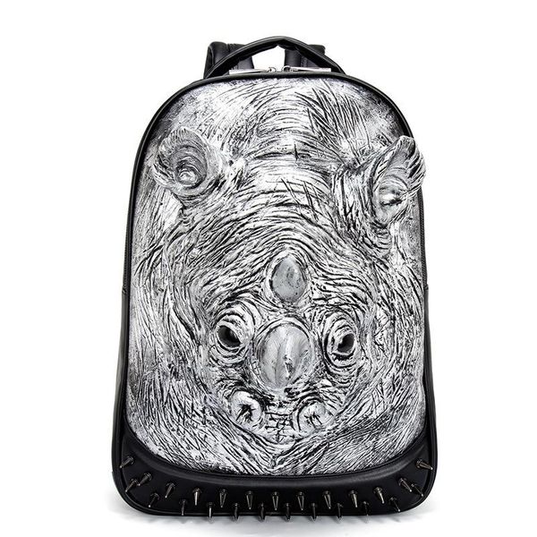 backpack pu men vintage gothic retro rock leather school bag fashion 3d silver gold black portable waterproof travel
backpack pu men vintage gothic retro rock leather school bag fashion 3d silver gold black portable waterproof travel