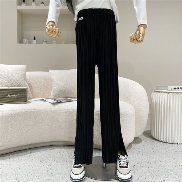 pant female design nicho spring fashion plied pants side division wide leg flaccid upper waist, White
pant female design nicho spring fashion plied pants side division wide leg flaccid upper waist, White