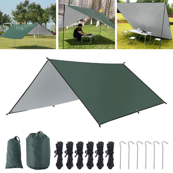 tents and shelters 3x3m awning waterproof tarp tent shade ultralight garden canopy sunshade outdoor camping hammock rain beach sun shelt
tents and shelters 3x3m awning waterproof tarp tent shade ultralight garden canopy sunshade outdoor camping hammock rain beach sun shelt