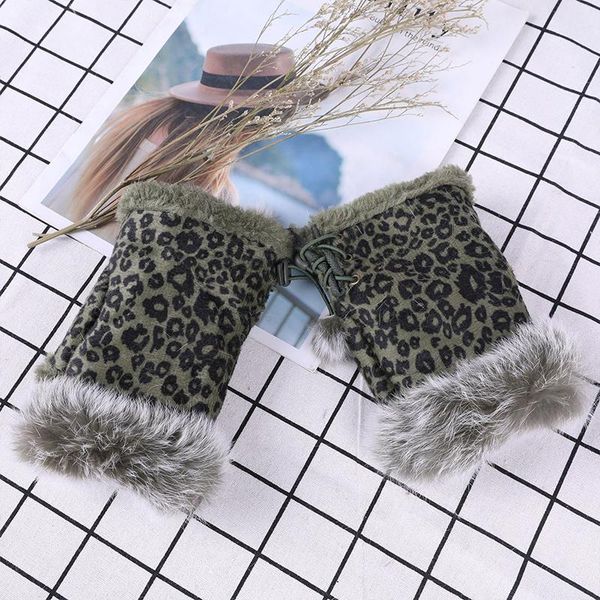 sports gloves 17 colors fingerless elastic thicken warm soft faux hair suede leather women winter driving riding daily mittens, Black
sports gloves 17 colors fingerless elastic thicken warm soft faux hair suede leather women winter driving riding daily mittens, Black