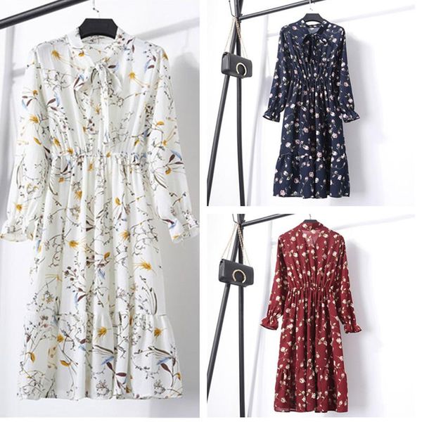 oufisun casual long sleeve women's dress elegant bow boho flower print dresses fahion tunic chiffon party feminino vestido, Black;gray
oufisun casual long sleeve women's dress elegant bow boho flower print dresses fahion tunic chiffon party feminino vestido, Black;gray