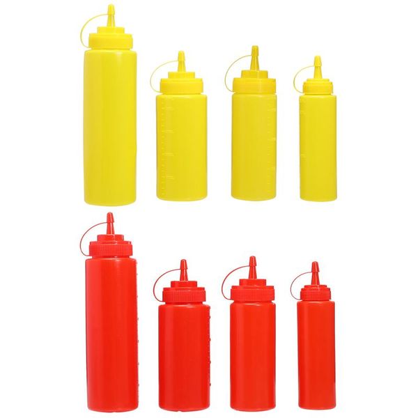 storage bottles & jars 8pcs sauce salad plastic dressing squeeze kitchen gadgets
storage bottles & jars 8pcs sauce salad plastic dressing squeeze kitchen gadgets