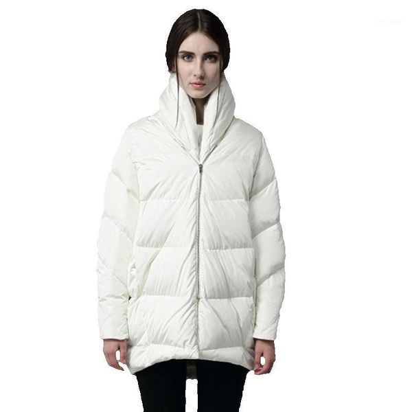 women's down & parkas fy.yiy women winter white duck jacket cocoon style pure color stand collar regular female cold coat fashion zippe, Black
women's down & parkas fy.yiy women winter white duck jacket cocoon style pure color stand collar regular female cold coat fashion zippe, Black