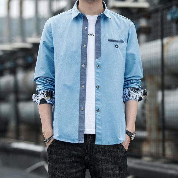 men's casual shirts fattening plus size long sleeve shirt spring and autumn slim handsome business cotton leisure comfortable men, White;black
men's casual shirts fattening plus size long sleeve shirt spring and autumn slim handsome business cotton leisure comfortable men, White;black