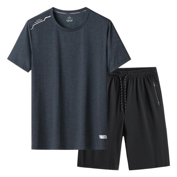 men's tracksuits 2021 middle-aged and elderly ice silk suit leisure sports men two-piece set breathable summer clothing daddy 's o, Gray
men's tracksuits 2021 middle-aged and elderly ice silk suit leisure sports men two-piece set breathable summer clothing daddy 's o, Gray