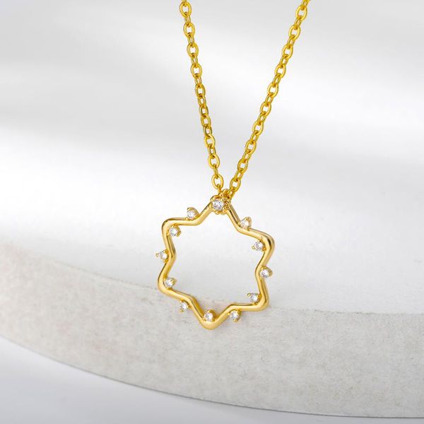 pendant necklaces hollow zircon star for women stainless steel gold chain choker geometry jewelry aesthetic christams gift 2021, Silver
pendant necklaces hollow zircon star for women stainless steel gold chain choker geometry jewelry aesthetic christams gift 2021, Silver