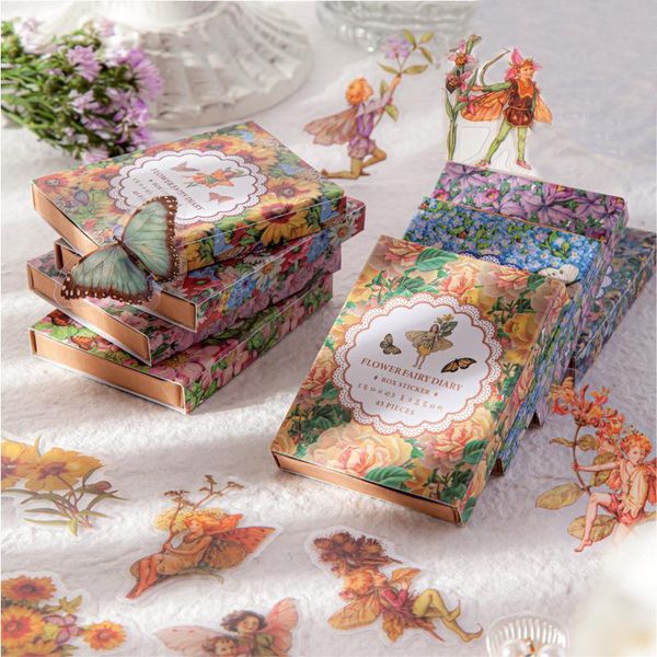 gift wrap boxed pet material stickers flower fairy diary series retro creative hand account diy source decorative
gift wrap boxed pet material stickers flower fairy diary series retro creative hand account diy source decorative