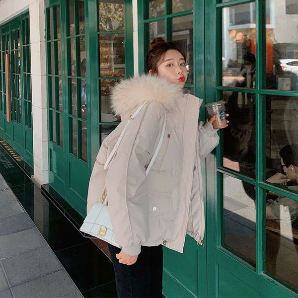 cotton padded jacket women's off-season cotton version loose winter thickened student short down, Black
cotton padded jacket women's off-season cotton version loose winter thickened student short down, Black