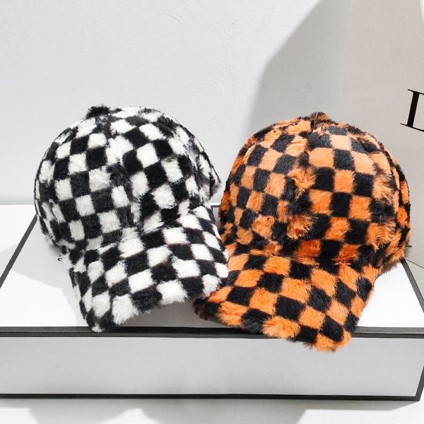 berets black and white plaid baseball cap women men autumn winter warm plush caps checkerboard hats, Blue;gray
berets black and white plaid baseball cap women men autumn winter warm plush caps checkerboard hats, Blue;gray