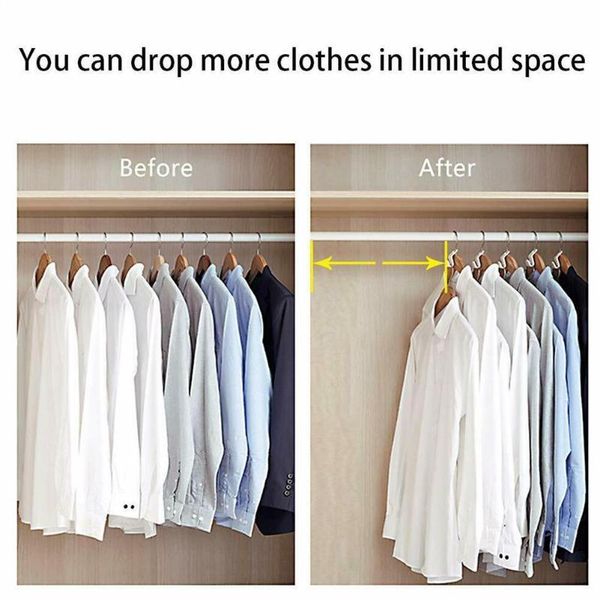 6/12pcs clothes hanger hook folding storage holder connection saving connector wardrobe hanging space e1p7 hangers & racks
6/12pcs clothes hanger hook folding storage holder connection saving connector wardrobe hanging space e1p7 hangers & racks
