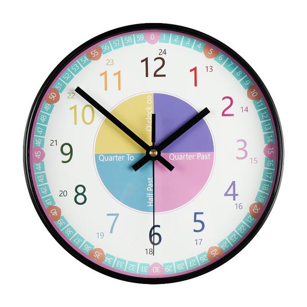 wall clocks round shape educational clock teaching forbedroom nice decor kids learn easily silent movement
wall clocks round shape educational clock teaching forbedroom nice decor kids learn easily silent movement