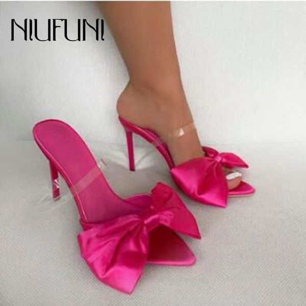 plus size 35-41 women sandals slippers pointed toe transparent stiletto high heels peep bow slides shoes for, Black
plus size 35-41 women sandals slippers pointed toe transparent stiletto high heels peep bow slides shoes for, Black