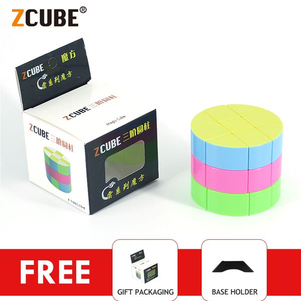3x3 cylinder magic cube professional educatinal round stickerless cube puzzle funny toys for children
3x3 cylinder magic cube professional educatinal round stickerless cube puzzle funny toys for children