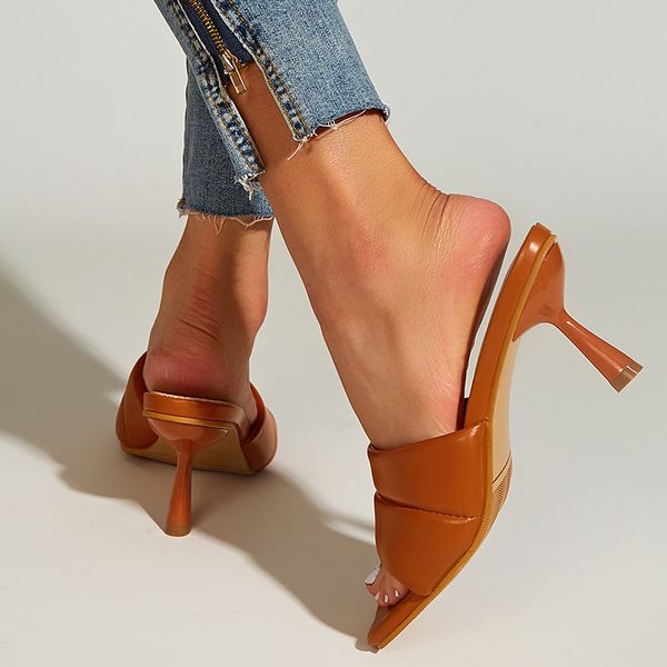 sandals vintage square toe women slipper shoes summer mules brown white high heel slides ladies big size 35-41 r7df, Black
sandals vintage square toe women slipper shoes summer mules brown white high heel slides ladies big size 35-41 r7df, Black