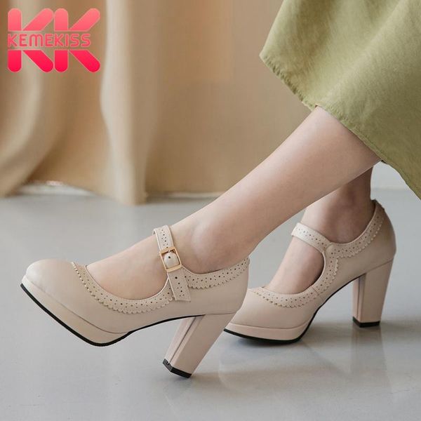 dress shoes kemekiss 6 color women pumps spring fashion ruffles high heel round toe casual party platform footwear 32-48, Black
dress shoes kemekiss 6 color women pumps spring fashion ruffles high heel round toe casual party platform footwear 32-48, Black