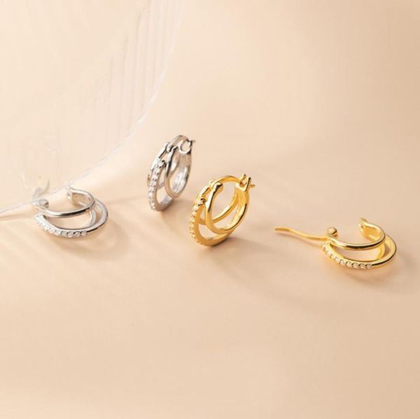 hoop & huggie circles 925 sterling silver cz 7.3mm hinged earrings a1383, Golden;silver
hoop & huggie circles 925 sterling silver cz 7.3mm hinged earrings a1383, Golden;silver