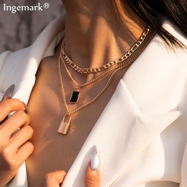 pendant necklaces goth multilayer black crystal choker necklace collares fashion statement vintage snake thin chain women neck jewelry, Silver
pendant necklaces goth multilayer black crystal choker necklace collares fashion statement vintage snake thin chain women neck jewelry, Silver