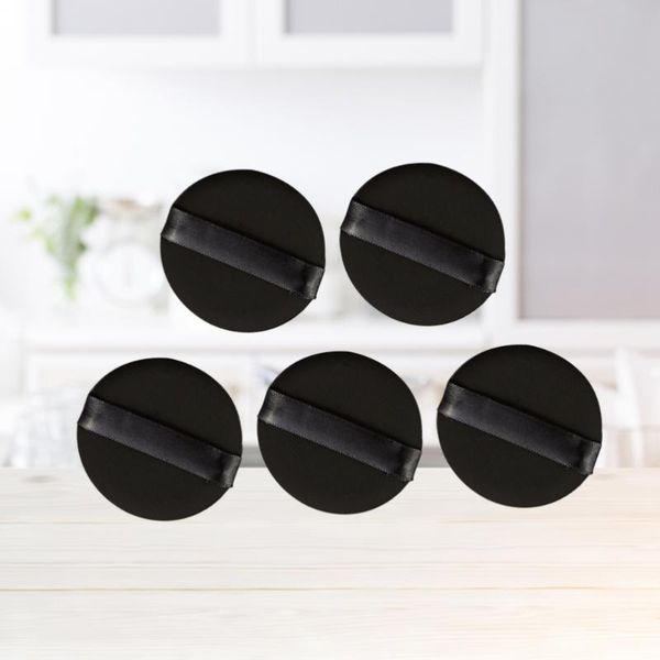 sponges, applicators & cotton 5pcs round makeup powder puff non-latex bouncy cosmetic accessory(black)
sponges, applicators & cotton 5pcs round makeup powder puff non-latex bouncy cosmetic accessory(black)