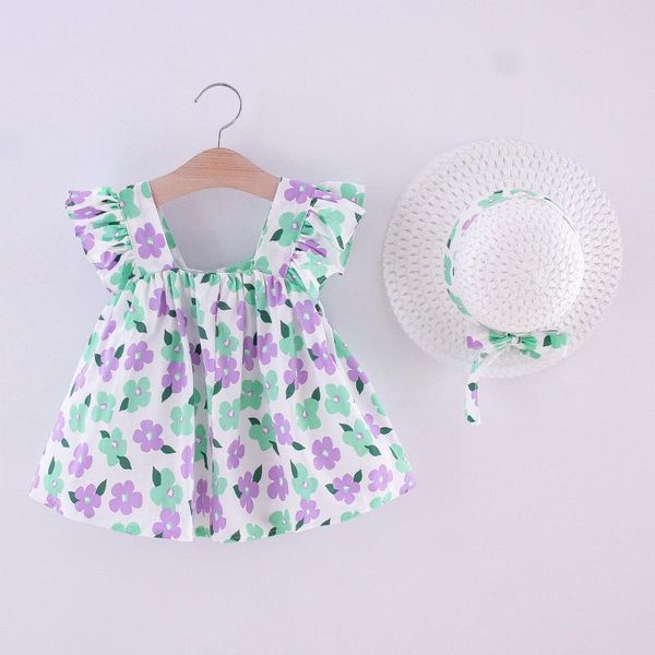 summer girls dresses flower girl 2 pcs sets flying sleeve print baby dress+sunhat beach picnic clothes 0-24m girl's, Red;yellow
summer girls dresses flower girl 2 pcs sets flying sleeve print baby dress+sunhat beach picnic clothes 0-24m girl's, Red;yellow