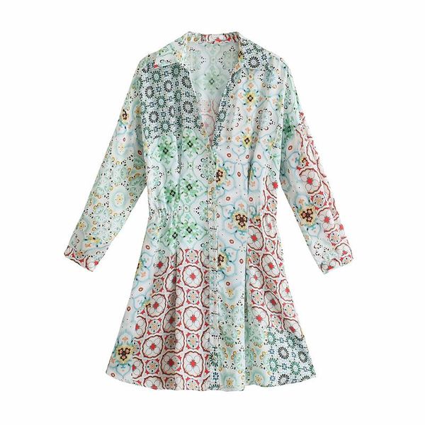 casual dresses xikom 2021 summer beach style women vintage patchwork print v-neck dress female slim chic single-breasted mini, Black;gray
casual dresses xikom 2021 summer beach style women vintage patchwork print v-neck dress female slim chic single-breasted mini, Black;gray