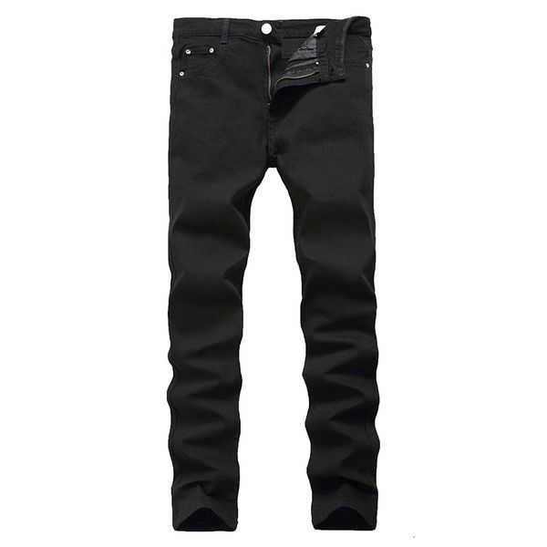 men's jeans casual zipper jeans men's slim straight pants men brand quality cotton tight-fitting solid color 0iao, Blue
men's jeans casual zipper jeans men's slim straight pants men brand quality cotton tight-fitting solid color 0iao, Blue
