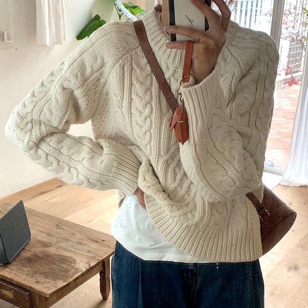 women's sweaters korean style chic o neck long sleeve pullover sweater women loose casual solid color autumn knit all match fashion kn, White;black
women's sweaters korean style chic o neck long sleeve pullover sweater women loose casual solid color autumn knit all match fashion kn, White;black