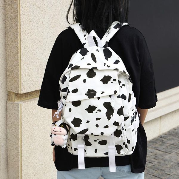 backpack student bag fashion cow zebra plush toys large capacity rucksack men and women handbag travel
backpack student bag fashion cow zebra plush toys large capacity rucksack men and women handbag travel