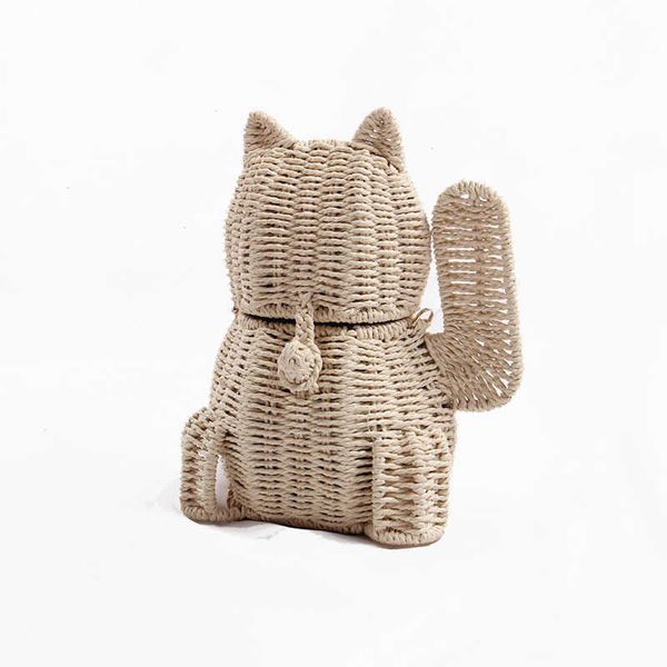 lucky cat straw hand-woven animal shaped cartoon cute hang buckle shoulder fashion lovely lady crossbody messenger bag c0601
lucky cat straw hand-woven animal shaped cartoon cute hang buckle shoulder fashion lovely lady crossbody messenger bag c0601