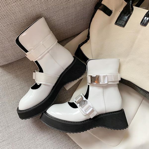 boots 2021 autumn winter ankle fashion platform heel slip on women shoes retro round toe cow leather short size 34-401, Black
boots 2021 autumn winter ankle fashion platform heel slip on women shoes retro round toe cow leather short size 34-401, Black