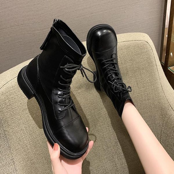 boots round toe lace up shoes white ankle boots-women luxury designer flat heel low rubber 2021 autumn fashion ladies rock solid, Black
boots round toe lace up shoes white ankle boots-women luxury designer flat heel low rubber 2021 autumn fashion ladies rock solid, Black