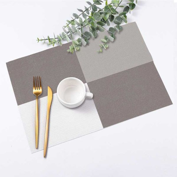 table cloth 1pcs europe style pvc dining mat kitchen accessories stripe rectangle placemats for 30*45cm non-slip insulation coas
table cloth 1pcs europe style pvc dining mat kitchen accessories stripe rectangle placemats for 30*45cm non-slip insulation coas