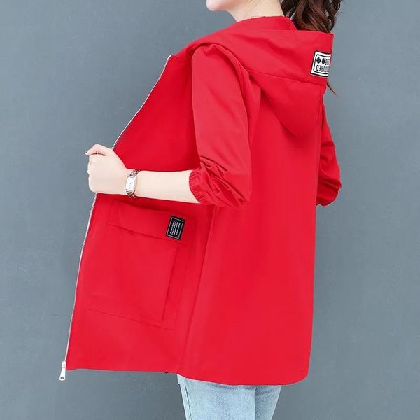 women's trench coats 2021 autumn windbreaker korean style hooded collar zipper lengthened jacket pocket solid color loose, Tan;black
women's trench coats 2021 autumn windbreaker korean style hooded collar zipper lengthened jacket pocket solid color loose, Tan;black
