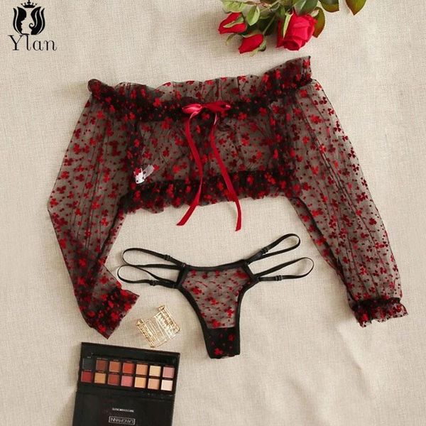 bras sets 2021 lingerie set women's underwear long sleeve breast wrapped thong red dot transparent bra suit, Red;black
bras sets 2021 lingerie set women's underwear long sleeve breast wrapped thong red dot transparent bra suit, Red;black