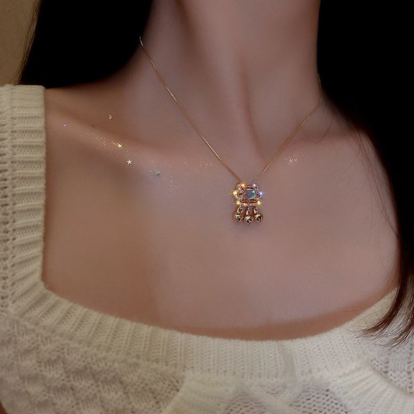 designer necklace luxury chain genuine gold electroplated temperament long life lock short choker clavicle korean east gate personalized pen, Silver
designer necklace luxury chain genuine gold electroplated temperament long life lock short choker clavicle korean east gate personalized pen, Silver