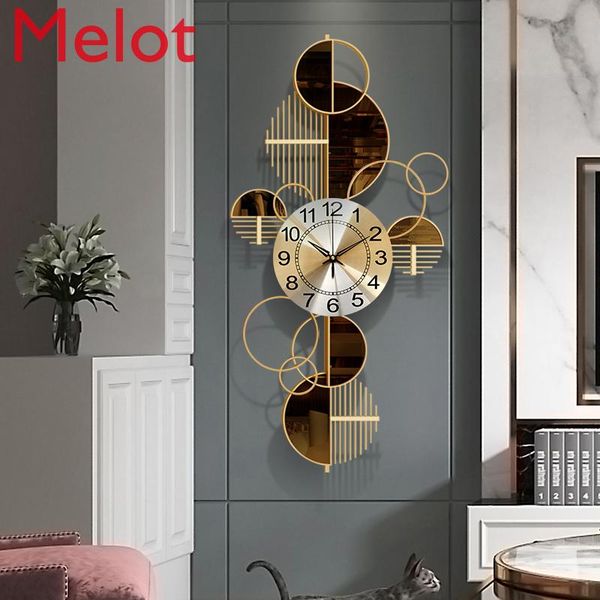 nordic light luxury living room home decoration personalized creative ironwork wall clock upscale clocks
nordic light luxury living room home decoration personalized creative ironwork wall clock upscale clocks