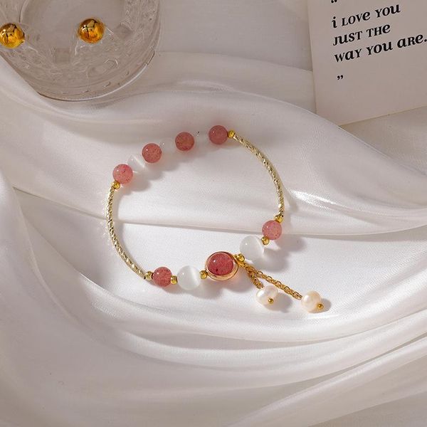 beaded, strands trendy strawberry crystal beads pearl strand bracelets for women girls opal fine bracelet jewelry gifts, Black
beaded, strands trendy strawberry crystal beads pearl strand bracelets for women girls opal fine bracelet jewelry gifts, Black