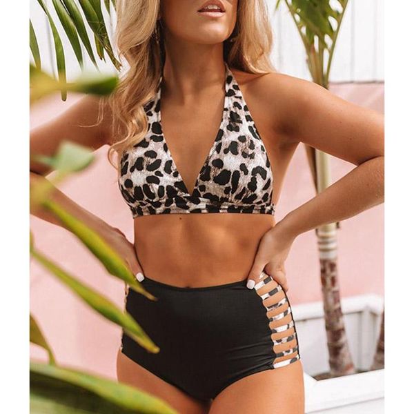 women's swimwear women bikini only bra leopard swimsuit 2 pieces with short maillot de bain femme, White;black
women's swimwear women bikini only bra leopard swimsuit 2 pieces with short maillot de bain femme, White;black