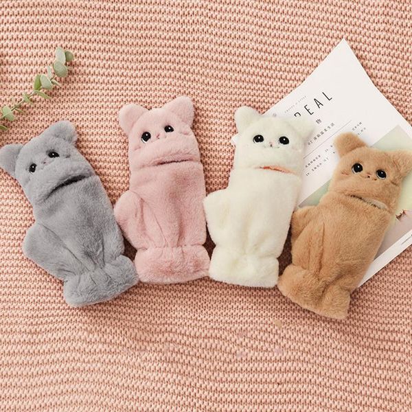 five fingers gloves women winter fur cat mittens fingerless plush warm glove soft thick for girl flexible half finger, Blue;gray
five fingers gloves women winter fur cat mittens fingerless plush warm glove soft thick for girl flexible half finger, Blue;gray