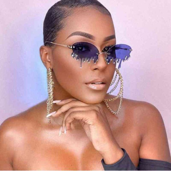internet celebrity zirkon women's tears sunglasses irregular street random decoration sunglasses for cosplay shows, Silver
internet celebrity zirkon women's tears sunglasses irregular street random decoration sunglasses for cosplay shows, Silver