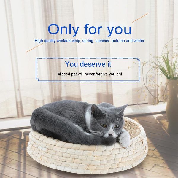 cat toys large bowl scratchboard natural straw manual rope weaving cat's nest claw grinder grinding for sleeping
cat toys large bowl scratchboard natural straw manual rope weaving cat's nest claw grinder grinding for sleeping