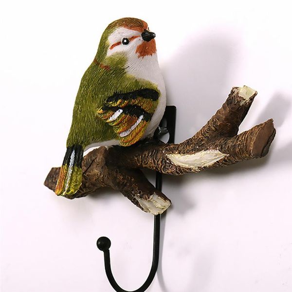 creative resin bird on branch coat hook hanging wall mounted single decoration
creative resin bird on branch coat hook hanging wall mounted single decoration