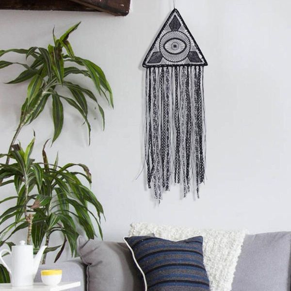 decorative objects & figurines 2021 gothic evil eye black dream catcher handmade wall hanging dreamcatcher ornament
decorative objects & figurines 2021 gothic evil eye black dream catcher handmade wall hanging dreamcatcher ornament