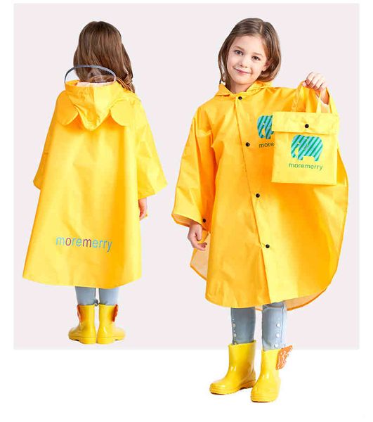children's women's raincoat, poncho, children's raincoat., Black