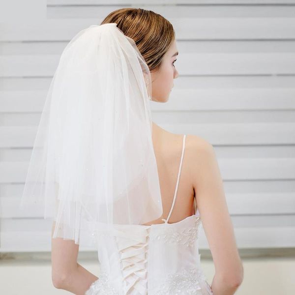 bridal veils luxury veil 3 layeres short wedding tulle crystal vintage velos de novia 2021 largos, Black
bridal veils luxury veil 3 layeres short wedding tulle crystal vintage velos de novia 2021 largos, Black