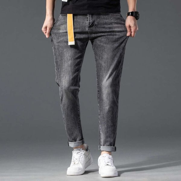 men's jeans trend simple 2021 summer autumn elastic versatile thin small feet comfortable harlan capris tuuh, Blue
men's jeans trend simple 2021 summer autumn elastic versatile thin small feet comfortable harlan capris tuuh, Blue