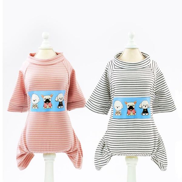 dog pet jumpsuit shirt striped&dogs tracksuit cat puppy solid pajamas pants t-shirt 5 sizes 2 colours apparel
dog pet jumpsuit shirt striped&dogs tracksuit cat puppy solid pajamas pants t-shirt 5 sizes 2 colours apparel