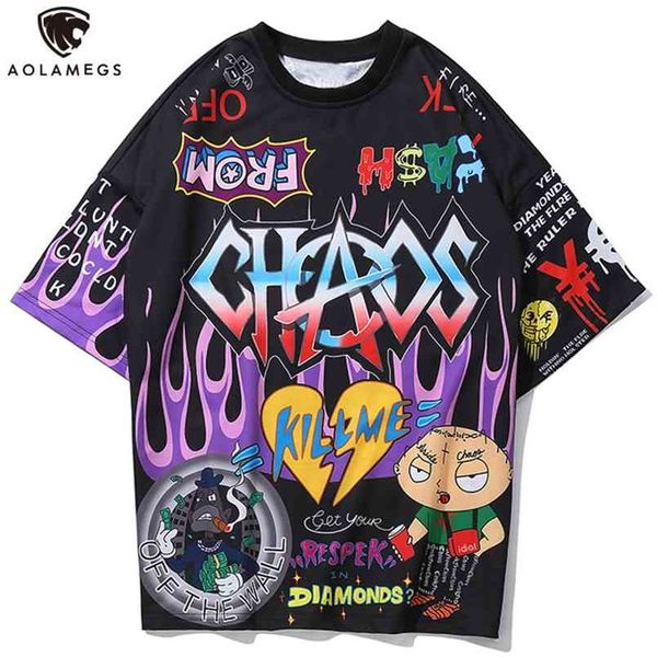 aolamegs t shirt men graffiti cartoon printed men's ee s short sleeve fashion high street ees summer streetwear 210721, White;black
aolamegs t shirt men graffiti cartoon printed men's ee s short sleeve fashion high street ees summer streetwear 210721, White;black